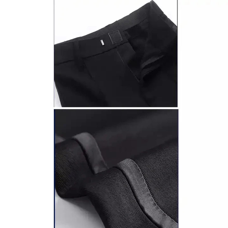 Professional Men Black Latin Dance Pants Boys Adult Satin Ballroom Dance Pants Salsa Tango Rumba Samba Cha Cha Latin Trousers