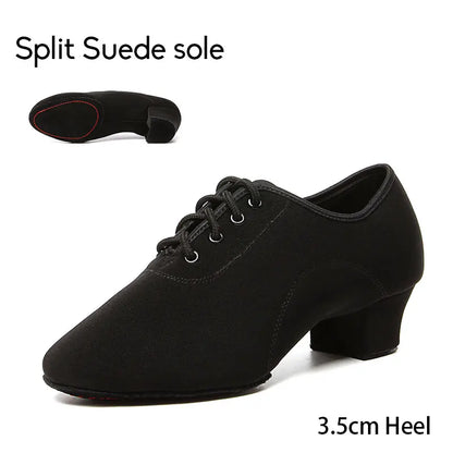 Men Dance Shoes Women Adult Modern Ballroom Shoes for Boys Tango Samba Shoes Modern Dance Sneaker Latin Training Shoes