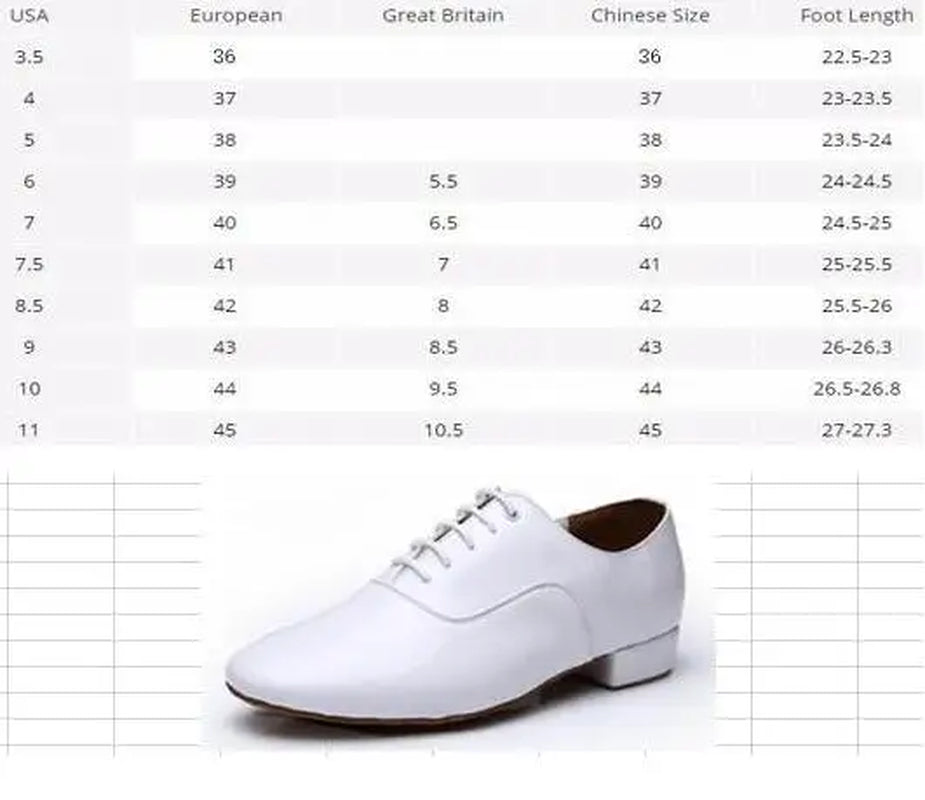 Discount New !! High Quality White Black Men'S Ballroom Dance Shoes/ Salsa Tango Dance Shoes/ Latin Dance Shoes Men