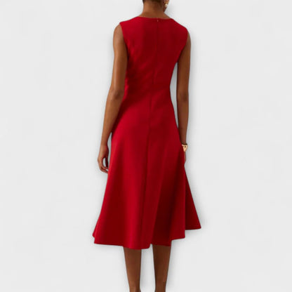 Zoé - Robe Midi Asymétrique