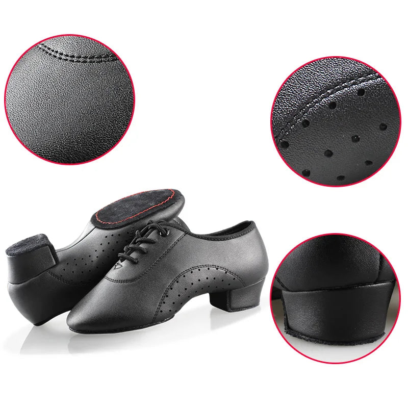 New Style Men'S Latin Dance Shoes Ballroom Tango Man Latin Dancing Shoes for Man Boy Shoes Dance Sneaker Jazz Shoes 16.5-26.5CM
