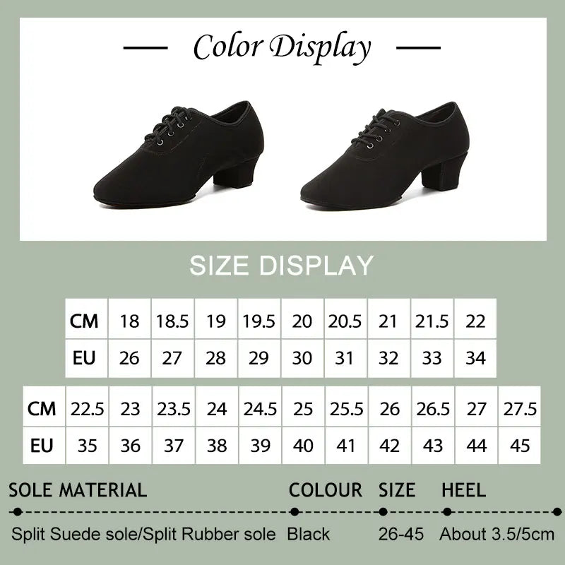 Men Dance Shoes Women Adult Modern Ballroom Shoes for Boys Tango Samba Shoes Modern Dance Sneaker Latin Training Shoes