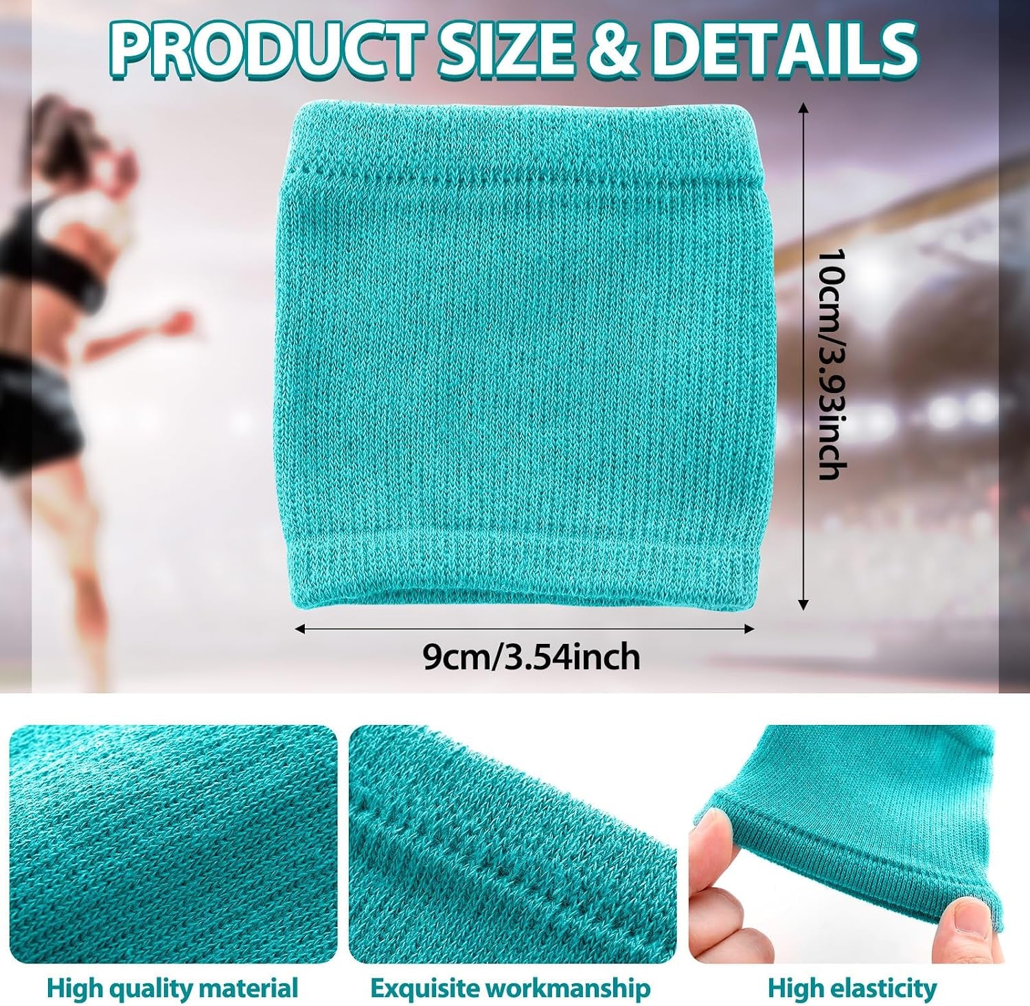 8 Pairs Dance Shoe Covers over Shoes Socks for Dancer Women